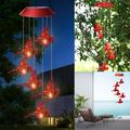 Wall Decor Led Lights Wind Chime Light Spinners String Hanging Outdoor Garden Clearance