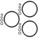 15PCS Food Grade Silicone Keg Sealing Gasket ORing Home Brew Beer Keg Lid O Ring Replacement Set