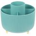 Plastic Pencil Holder Rotating Makeup Brush Small Kids Desk for Child Holders Storage Abs