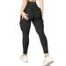 Yoga Basic Wide Waistband Solid Color Flare Leg Pants Women Active Bottoms Women Sports Pants Yoga Basic Wide Waistband Solid Color Flare Leg Pants Cycling Workout Bottoms