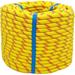 Arborist Rigging Rope Bull Rope (1/2 in x 200ft) Polyester Braided Arborist Rope 48 Strands for Various Outdoor Applications Construction Climbing Swing Sailing