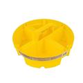 Bucket Boss - Bucket Stacker Small Parts Organizer Bucket Organization (15051) Yellow