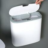 Kehuo Touchless Sensor Trash Can 13 Liter/3.4 Gallon Small Capacity Trash Can with Lid Sensor Kitchen Bin Recycling for Kitchen/Living Room/Office Household Supplies Content Household