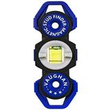 Vaughan Magnetic Stud Finder Leveler Locate Screws Nails Metal Studs with Magnet Level Tool Drywall Plaster Blue - 050044 Small