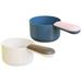 2 PCS Pet Food Scoop Cat Shovel Plastic Spoons Scoops Measuring Cups Durable Feeding