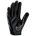 Nike Youth Vapor Jet 7.0 Football Gloves Black | Black | White Youth Medium