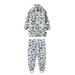 ZRBYWB Children Outdoor Raincoat Rain Pants Suit Cartoon Dog Butterfly Love Dinosaur Print Hoodie Tops Pants 2 Piece Outfits Clothes Set Fashion