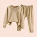 Shldybc Newborn Infant Baby Girl Clothes Set Long Sleeve Sweatshirts Tops Pants Outfits Thickening Home Wear Clothes Suit Gifts on Clearance