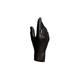 Gants jetables de protection chimique Mapa Solo 935, PVC/nitrile non poudré, noir - Boîte de 100