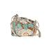 Kathy Van Zeeland Shoulder Bag: Teal Graphic Bags