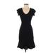 Slate & Willow Casual Dress: Black Dresses - Women's Size X-Small