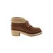 Chanel Ankle Boots: Brown Shoes - Women's Size 37.5