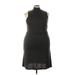 Ashley Stewart Casual Dress - High/Low: Black Dresses - New - Women's Size 3X Plus