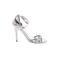 Delicious Heels: Silver Shoes - Women's Size 5 1/2