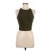 Active by Old Navy Active Tank Top: Green Activewear - Women's Size Medium