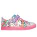 Skechers Girl's Twinkle Toes: Twinkle Sparks Ice - Unicorn Burst Sneaker | Size 1.0 | White | Textile/Synthetic