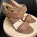 Michael Kors Shoes | Michael Kors Heels Euc Tam Patent Leather | Color: Tan | Size: 9