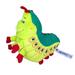 Disney Toys | Disney & Pixar's A Bug's Life Heimlich The Caterpillar Plush Doll Toy 10'' | Color: Green/Yellow | Size: 10”