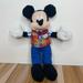 Disney Toys | Disney Mickey Mouse Plush Cast Member Uniform Parks Exclusive Stuffed 10” | Color: Black/Blue | Size: Osb