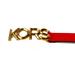 Michael Kors Accessories | Michael Kors Red Patent Gold Logo Leather Belt Nwt | Color: Gold/Red | Size: M