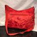 Coach Bags | Euc Coach Signature Red Sateen Messenger Crossbody Shoulder Bag | Color: Red | Size: 12” Long X 10” Tall X 3” Deep