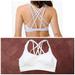 Lululemon Athletica Intimates & Sleepwear | Lululemon Free To Be White Serena Bra Yoga Sport Wire Free Size 8 | Color: White | Size: M