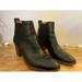 Madewell Shoes | Madewell J8307 Womens Regan Ankle Boots Chelsea Black Leather Size 7.5 | Color: Black | Size: 7.5