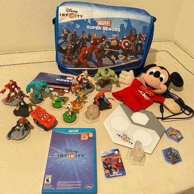 Disney Toys | Disney Infinity Marvel Super Heroes Collectibles W/ Bag | Color: Blue | Size: Osbb