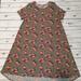 Lularoe Dresses | Carly - Lularoe | Color: Brown/Red | Size: 2x