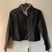 Jessica Simpson Jackets & Coats | Girls Faux Fur/ Faux Leather Moto Jacket | Color: Black | Size: 7/8