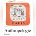 Anthropologie Bags | Anthropologie Paris Coin Purse | Color: Cream/Orange | Size: Os