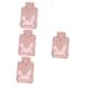 FRCOLOR 4pcs Warm Water Bag Body Hot Water Bottle Electric Hot Water Bottle Electric Hand Warmers Small Hot Water Bottle Animal Hot Water Bottle Cute Warm Hands Pink Accessories PVC