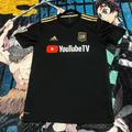 Adidas Shirts | Adidas Climalite Black Gold Los Angeles Football Club Soccer Jersey Small | Color: Black/Gold | Size: S