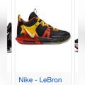 Nike Shoes | Nike Lebron Witness 7 Gs 'Black Bright Crimson Speckled | Color: Black | Size: 3.5bb