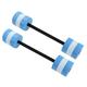 Pool Fitness Barbells, High Resilience, Lightweight, High Buoyancy Aquatic Exercise Dumbbell Set for Water Exercise