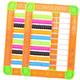 UPKOCH 6 Pcs Abacus Kid Calculator Toy Number Matching Game Kid Educational Game Counting Numbers Game Bead Plastic Puzzle Child