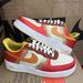 Nike Shoes | New Nike Air Force 1 '07 Prm "Little Accra" Habanero Red Women Sz 8.5 Dv4462-600 | Color: Red/White | Size: 8.5