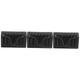 Toyvian 3pcs Guitar Slide Case Acoustic Guitar Kit Guitar Parts Storage Bag Guitar Pick Holder Case Guitar Stuff Case for Men Guitar Accessories Guitar Pick Bag Picks Holder Cowhide Hawaii