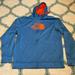 The North Face Shirts | Men’s Blue The North Face Full Zip Hoodie Extra Large | Color: Blue/Orange | Size: Xl