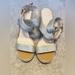 Jessica Simpson Shoes | Jessica Simpson Gold Espadrille Wedge Sandals. Size 7.5 Women’s | Color: Gold | Size: 7.5