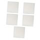 KONTONTY 5pcs Pure Cotton Oil Painting Frame DIY Painting Frame Canvas Frame Painting Canvas Boards Canvases for Painting Flat Canvas Board Art Drawing Board with Box Wood White
