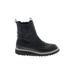 Universal Thread Ankle Boots: Black Shoes - Women's Size 8