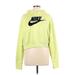 Nike Pullover Hoodie: Green Tops - Women's Size Medium