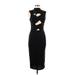 Kendall & Kylie Cocktail Dress - Sheath: Black Dresses - New - Women's Size Medium