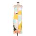 O'Neill Casual Dress - Slip dress: Yellow Print Dresses - Women's Size Medium