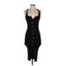 Zara Casual Dress - Bodycon: Black Dresses - Women's Size Small