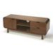 Corrigan Studio® Almirah TV Stand for TVs up to 55" Wood in Brown/White | 20 H in | Wayfair 537C1DA0A70C4207B70DFBEA20E4FC2F