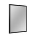 Ebern Designs Sweeny Rectangle Bathroom Vanity Mirror Decorative Wall Mirror Accent Mirror in White/Black | 36 H x 72 W x 1.38 D in | Wayfair