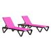 Latitude Run® Raheemah Outdoor Chaise Lounge | 34.25 H x 64.41 W in | Wayfair 2D0C8B6B56174DAB99F43830853E5A16