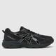 ASICS gel-venture 6 trainers in black multi